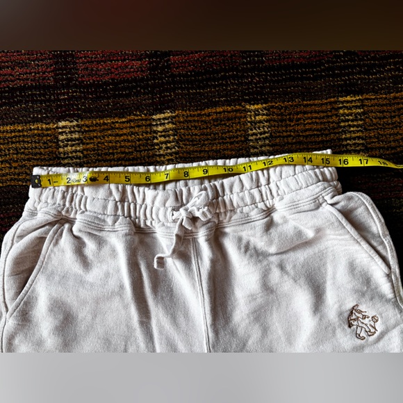 Aimee Leon Dore & Drake’s cream 100% Cotton Sweatpants sz M gently used - Picture 6 of 10